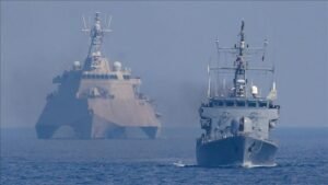 Uji Senjata Baru Kapal Perusak Korea Utara