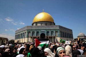 Serbuan Pemukim Israel di Masjid Al Aqsa Hari Yerusalem