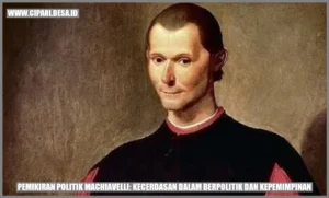 Machiavelli dan Realisme Politik dalam Konflik: Sebuah Perspektif Abadi