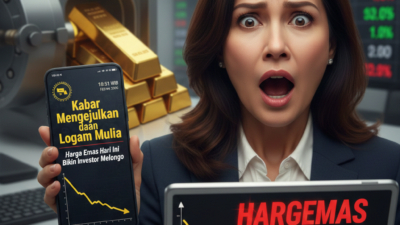 Kabar Mengejutkan dari Logam Mulia: Harga Emas Hari Ini Bikin Investor Melongo