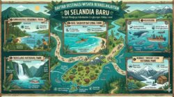 Daftar Destinasi Wisata Berkelanjutan di Selandia Baru yang Sangat Menjaga Kelestarian Lingkungan Hidup Lokal